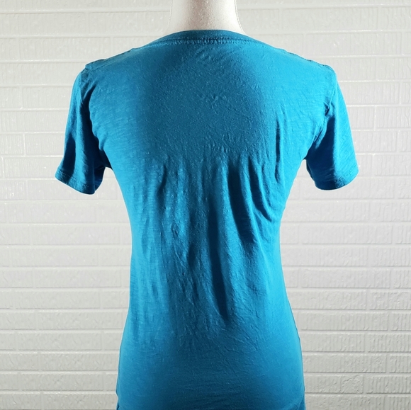 AERO T-Shirt Short-sleeved Blue - Picture 2 of 3